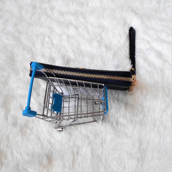 Michael Kors Large MF Phone Case Navy - Picture 5 of 13